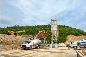 MOBİL BETON SANTRALİ - 100 m³ - HEMEN TESLİM
