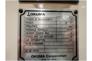 Okuma MA-40HA CNC Çift Palet Yatay İşleme Merkezi-2001