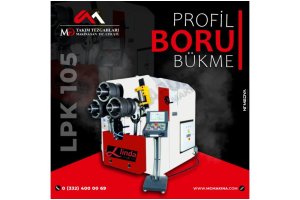 opk 105 Profil ve Boru Bükme Makinası