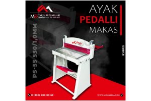 PS-55 550×1,0mm Ayak Pedallı Makas
