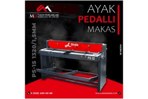 PS-55 Ayak Pedalli Giyotin Makas