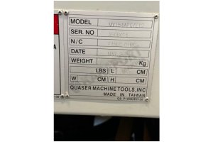 Quaser MV 154 APCE12 Çift Tabla CNC İşleme Merkezi-2008