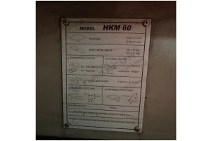 ŞAHİNLER MARKA 60 LIK HİDROLİK KOMBİNE MAKAS 2013 MODEL