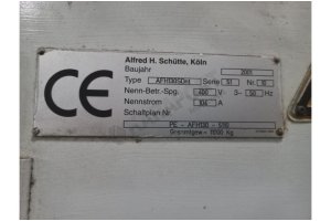 Schütte AFH 130 51-10 CNC Çok Milli Otomat Tezgahı-2001