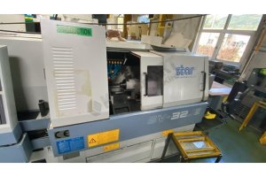 Star SV-32J-II 5 Eksen CNC Kayar Otomat Tezgahı (Taretli)-2007