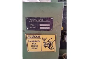 Süper 500 TU 2mt 550 Çap Süpermetal 1991 Model Torna Fener : 65