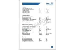 WFL M60 Millturn ve Boring 5 Eksen CNC Tornalama Merkezi-2004
