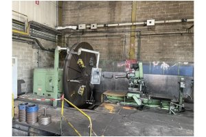 WMW Zerbst 4000 mm Çap CNC İç Diş Torna Tezgahı