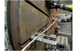 WMW Zerbst 4000 mm Çap CNC İç Diş Torna Tezgahı