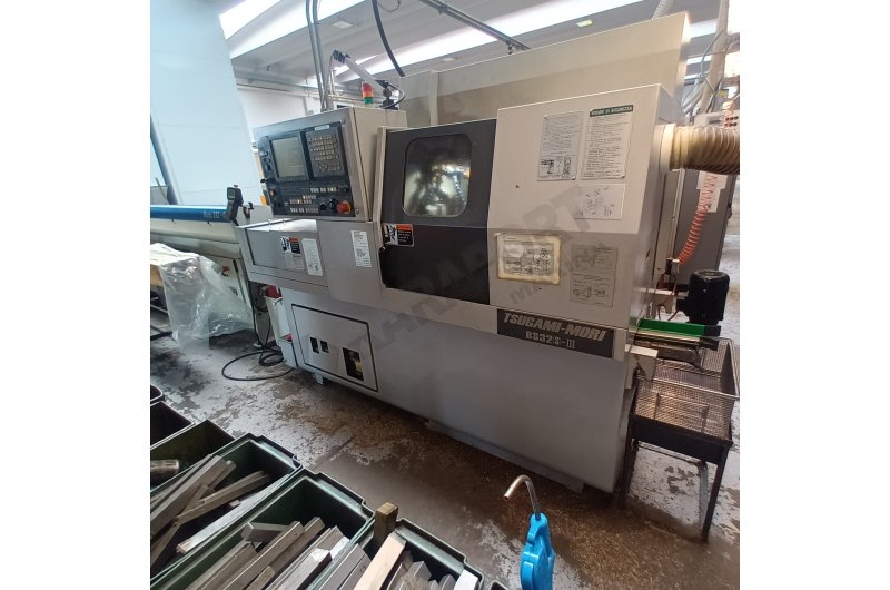 Tsugami BS32(CE)S-III CNC Kayar Otomat Tezgahı ve Çubuk Sürücü