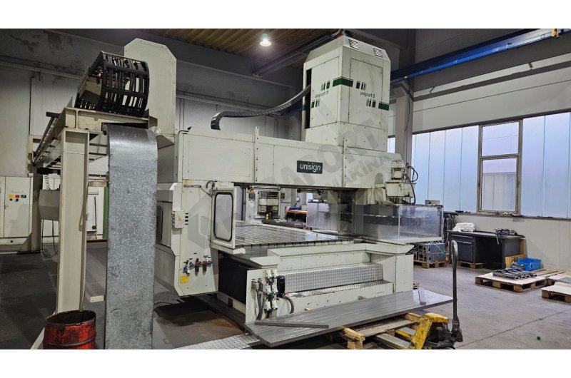 Unisign Uniport 5 CNC Köprü Tip İşleme Merkezi-1992